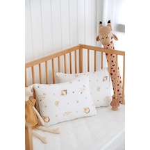 Esti Baby 2 Adet Desenli Müslin Bebek - Çocuk Yastık Kılıfı %100 Pamuk 45x35 CM