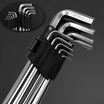 Kenet 9 Parça Alyan Takımı, Uzun Boy -yüksek Kalite 2mm,2.5mm, 3mm, 3.5mm, 4mm, 5mm, 6mm, 8mm V