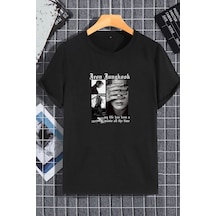 Unisex Kadın Erkek Jeon Jungkook Baskılı Oversize T-shirt Siyah Mck2252 Siyah Unisex Kadın Erkek Jeon Jungkook Baskılı Oversize T-shirt Siyah Mck2252 Siyah
