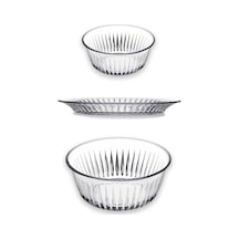 Paşabahçe Frezya 13 Parça Salata Kasesi Ve Pasta Tabağı Servis Sunum Seti - 950068-10708 Genel