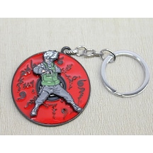 Metal Dönen Anime Figür Anahtarlık Alk3091 Çok Renkli