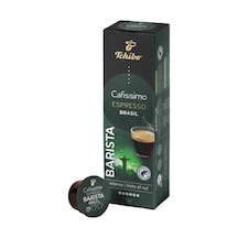 Tchibo Caffısımo Kapsül Kahve 10'lu Espresso Brasil - Aromatik & Dengeli Lezzet 4'li Avantaj Paketi