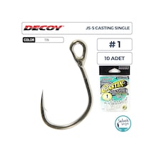 Decoy Js-5 Casting Single Tekli İğne 1 10 Adet