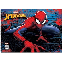 Spiderman Resim Defteri 25 X 35 Cm. 15 Yaprak - Oturan Spiderman Diğer