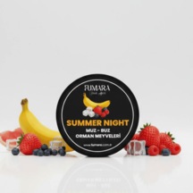 Fumara Summer Night - Muz, Buz, Orman Meyveleri Aromalı Nargile Melası 200gr