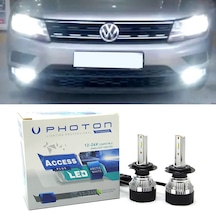 Vw Tiguan Led Xenon Kısa Far Ampulü H7 Access Yeni Seri Beyaz 2016+
