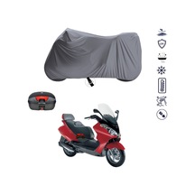 Aprilia Atlantic 250 Arka Çanta Uyumlu Motosiklet Branda Su Geçirmez Motor Branda