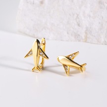 14 Ayar Altın Küpe 1,66 Gr-6303