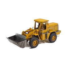 Dekoratif Metal Kepçeli Buldozer İş Makinesi C0793