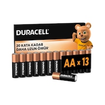 DURACELL BASIC AA Alkalin Kalem Pil (13'lü Paket) – 1,5V