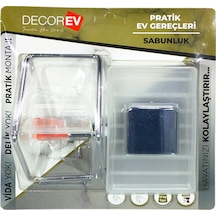 DECOREV SABUNLUK PLASTIK KROM DC-4784