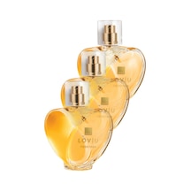 Lov U Together Kadın Parfüm Edp 50 Ml. Üçlü Paket Çiçeksi