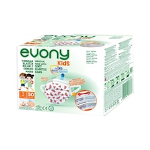 Evony Kids 3 Katlı Cerrahi Çocuk Maskesi 50 Adet