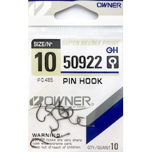 Krucok Rybolovnyj Owner Pın Hook 10 Sazan Kancaları. Japonya. 217597971