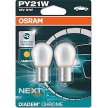 Yeniışıkotomotiv Osram Diadem Chrome 12V Py21W Sinyal Ampulü
