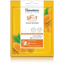 Himalaya Leke Karşıtı Zerdeçal Özlü Kağıt Yüz Maskesi 30 ML