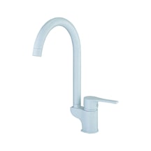 Gpd Tek Gövde Eviye Bataryası Atros Beyaz Granit Renk Mte65-Bg