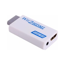 Nintendo Wii Hdmi Hd Tv Kablo Çevirici Dönüştürücü Adaptör