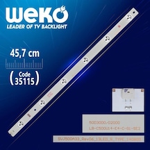 Svj500a33 Rev06 13led R Type - Lb-c500u14-e4-c-g1-se2 - 45.7 Cm 6 Ledli - Wk-855 Tv Led Bar Tvnizi Açıp İçindeki Led Barla Birebir Aynısı Olduğunu Görmeden Almayınız. Sonrasında İade Almamaktayız.