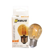 Orbus ORB-GA45 4W E27 300LM Ampul Amber