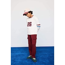 Defacto Erkek Çocuk Loose Fit Kargo Cepli Beli Lastikli Eşofman Altı G5372a825wnbr194 Bordo-br194