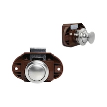 Shuıvan Karavan Basçek Dolap Kilidi Yuvarlak 26mm - Parlak-931