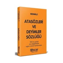 Atasözleri Ve Deyimler Sözlüğü Plastik  Kapak