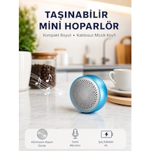 10w Güçlü Stereo Bluetooth Hoparlör 360 Surround Ses Deneyimi Yeni Nesil