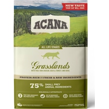 Acana Grasslands Tavuk Ördek Hindi ve Bıldırcın Etli Yetişkin Kedi Maması 1800 G