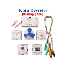 Kutu Devreler Başlangıç Seti Elektrik Elektronik - Stem Eğitici Oyun Seti