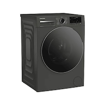 Grundig GPWM 102644 MG 10 KG 1200 Devir Çamaşır Makinesi Koyu Gri