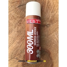 Best 300ml Şeffaf Parlak Vernik Çok Amaçlı Sprey Vernik