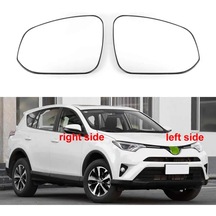 1 Adet Sağ Hiçbir Isıtma-Toyota Uyumlu Rav 4 Rav4 2013 2014 2015 - 2019 Araba Dış Parça Dış Dikiz Yan Aynalar Lens Kapı Kanat Dikiz Aynası Cam