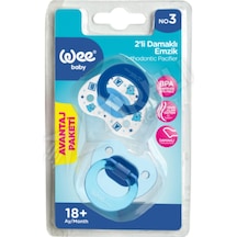Wee Baby 2 Li Damaklı Emzik No:3