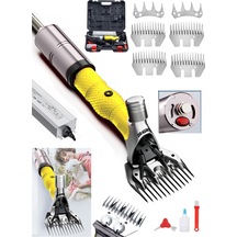 Dragro Drg-rus58 Rus Tipi Adaptörlü Koyun Makinesi Kirkma Makinasi 4 Tarak 2 Bıçak