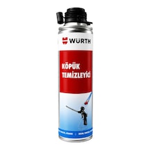 Würth Pu Köpük Temizleyici Sprey 500 Ml - Tabanca Ve Kürleşmemiş Köpük Temizleme Solventi