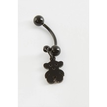 Çelik Kolye Ayıcık Çelik Piercing 1 Adet Çok REnkli