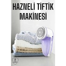 Tüy Toplama Kazak Ve Pamuk Elbise Tiftik Temizleme Tüt Toplama Aleti - Lisinya Beyaz