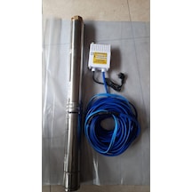 4Sdm12/6 1,5Hp Alarko Monofaze 25 Mt Kablolu Ve Panolu Takim Dalgiç Pompa