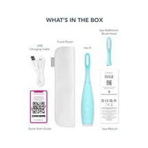 Foreo Issa 4 Elektrikli Diş Fırçası 4 Ü 1 Arada Şarj Edilebilir, Yumuşak Kıllar, Uzun Süreli Kullanım, Nazik Temizlik - Artic Blue Açık Ahşap Foreo Issa 4 Elektrikli Diş Fırçası 4 Ü 1 Arada Şarj Edilebilir, Yumuşak Kıllar, Uzun Süreli Kullanım, Nazik Temizlik - Artic Blue Açık Ahşap