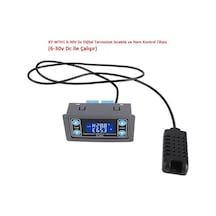 Xy-wth1 6-30v Dc Dijital Termostat Sıcaklık Ve Nem Kontrol Cihazı 6-30v Dc İle Çalışır