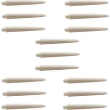 5 SET (15 Adet) 48mm DARTSAN NYLON DART ŞAFT-SHAFT Beyaz,