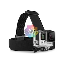 Sjcam. Xiaomi Yı. Eken. Gopro Uyumlu Kafa Bandı Head Strap