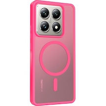 Joko Xiaomi Mi 14t Pro Jota Magsafe Kapak - Rose 0.2M-Çok Renkli