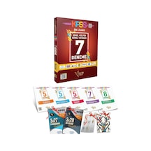 2026 Önlisans Kpss 7 Farklı Yayın 7 Deneme Ve 7 Branş Denemesi Toplam 43 Deneme Set Liderler Karması