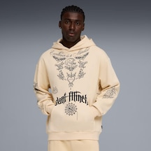 Puma Swish N Ink Relaxed Basketball Erkek Sweatshirt C-pum634655p01p01 Sarı