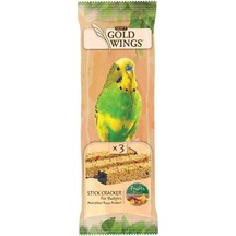 Gold Wings Muhabbet Kuşu Krakeri Meyveli 3 Adet