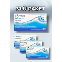 Artelac Advanced Göz Damlası 30 X 0,5 Ml 3'lü Paket Bausch & Lomb