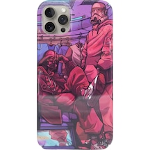 İphone 15 Pro Max Kılıf Aesir Seri Desenli Sert Kapak