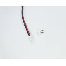 Sanec 3,96mm Kilitli 2 Pin Kablolu Konnektör Takım 20cm - 0,50mm - Çift Taraflı